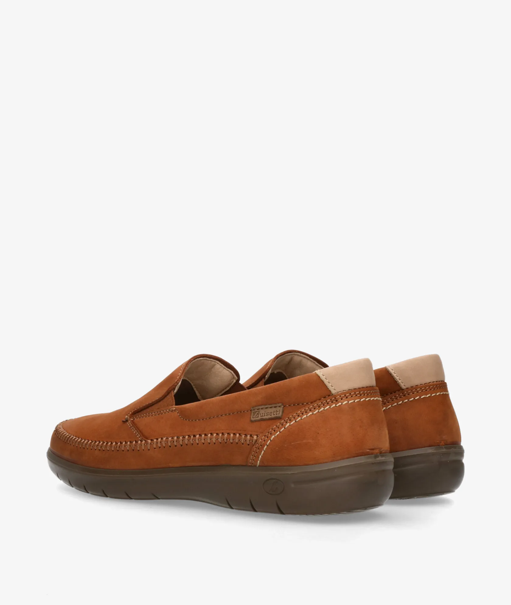 Hombre LUISETTI Zapatos casual 39502 NO en nobuck