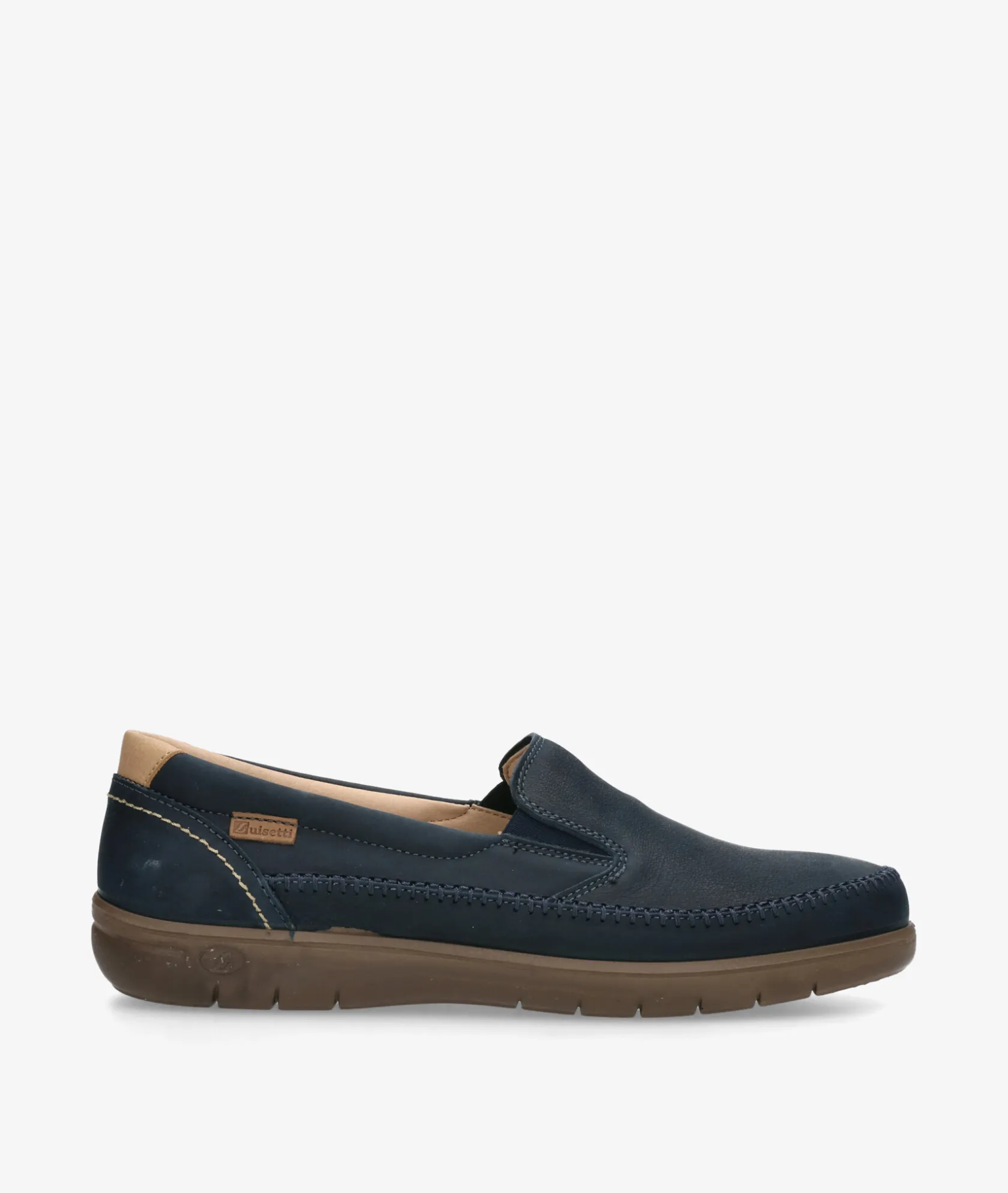 Hombre LUISETTI Zapatos casual 39502 NO en nobuck