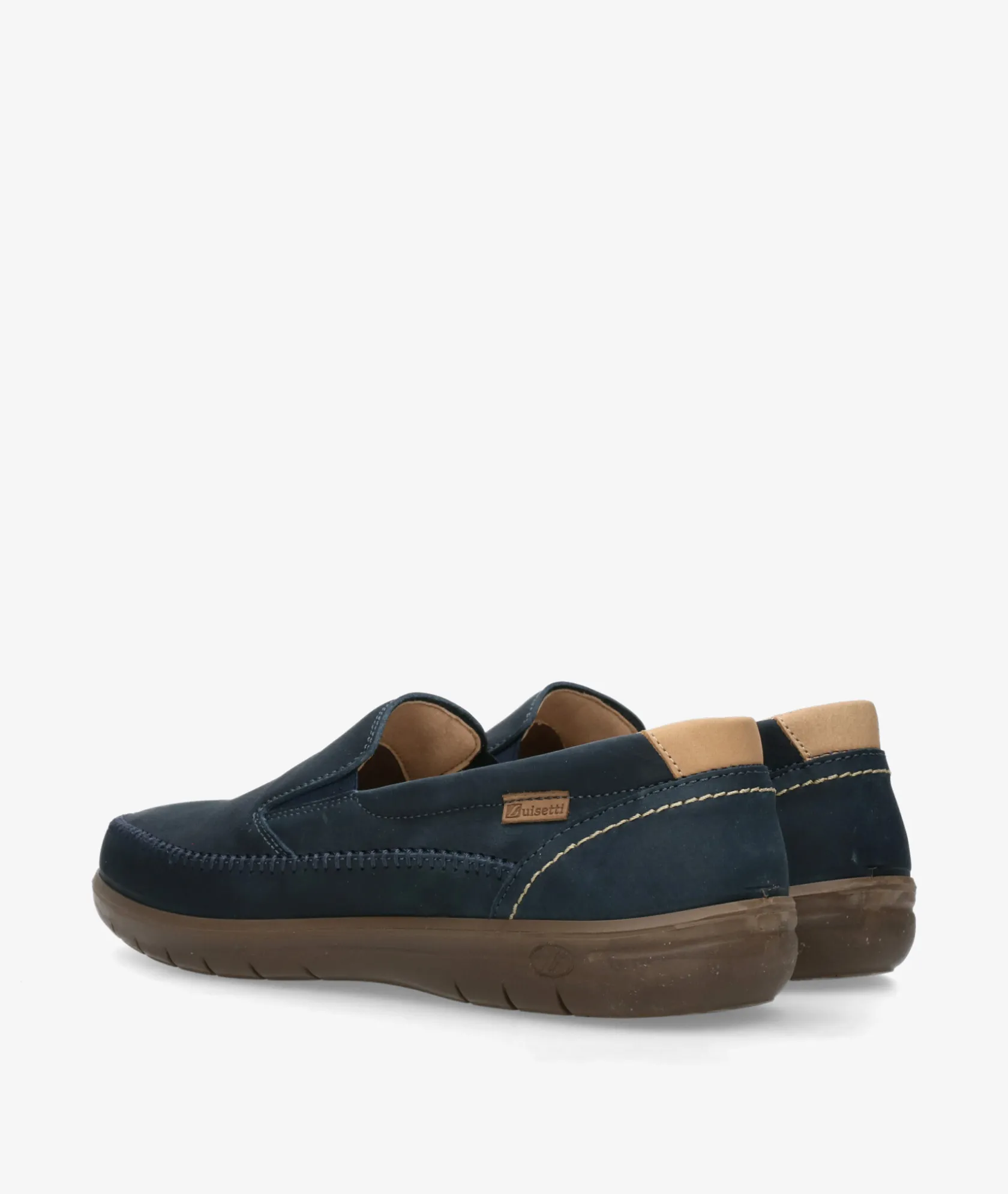 Hombre LUISETTI Zapatos casual 39502 NO en nobuck