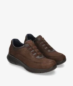 Hombre LUISETTI Zapatos casual 36101 NO en nobuck