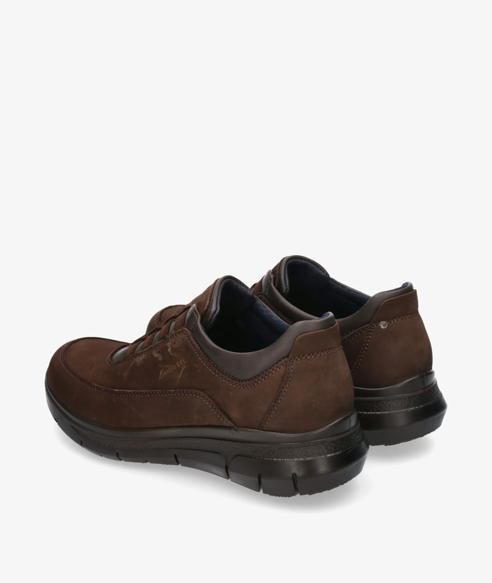 Hombre LUISETTI Zapatos casual 36101 NO en nobuck