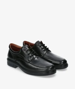Hombre LUISETTI Zapatos casual 33652 ST en negro
