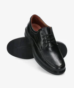 Hombre LUISETTI Zapatos casual 33652 ST en negro