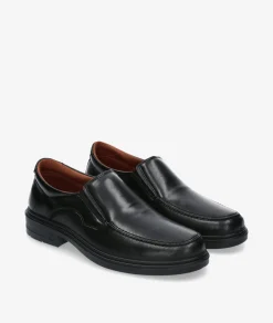 Hombre LUISETTI Zapatos casual 33650 ST en negro