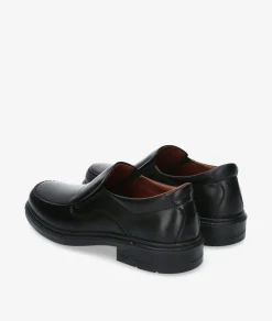 Hombre LUISETTI Zapatos casual 33650 ST en negro