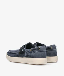 Hombre Natural World Zapatos casual 8413E OSTER en marino