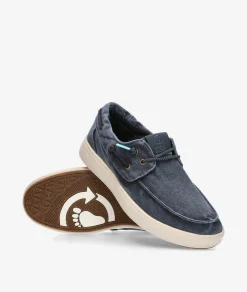 Hombre Natural World Zapatos casual 8413E OSTER en marino