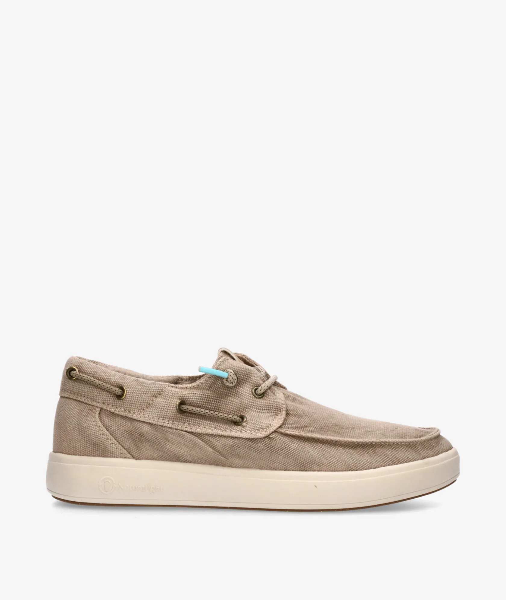 Hombre Natural World Zapatos casual 8413E OSTER en topo