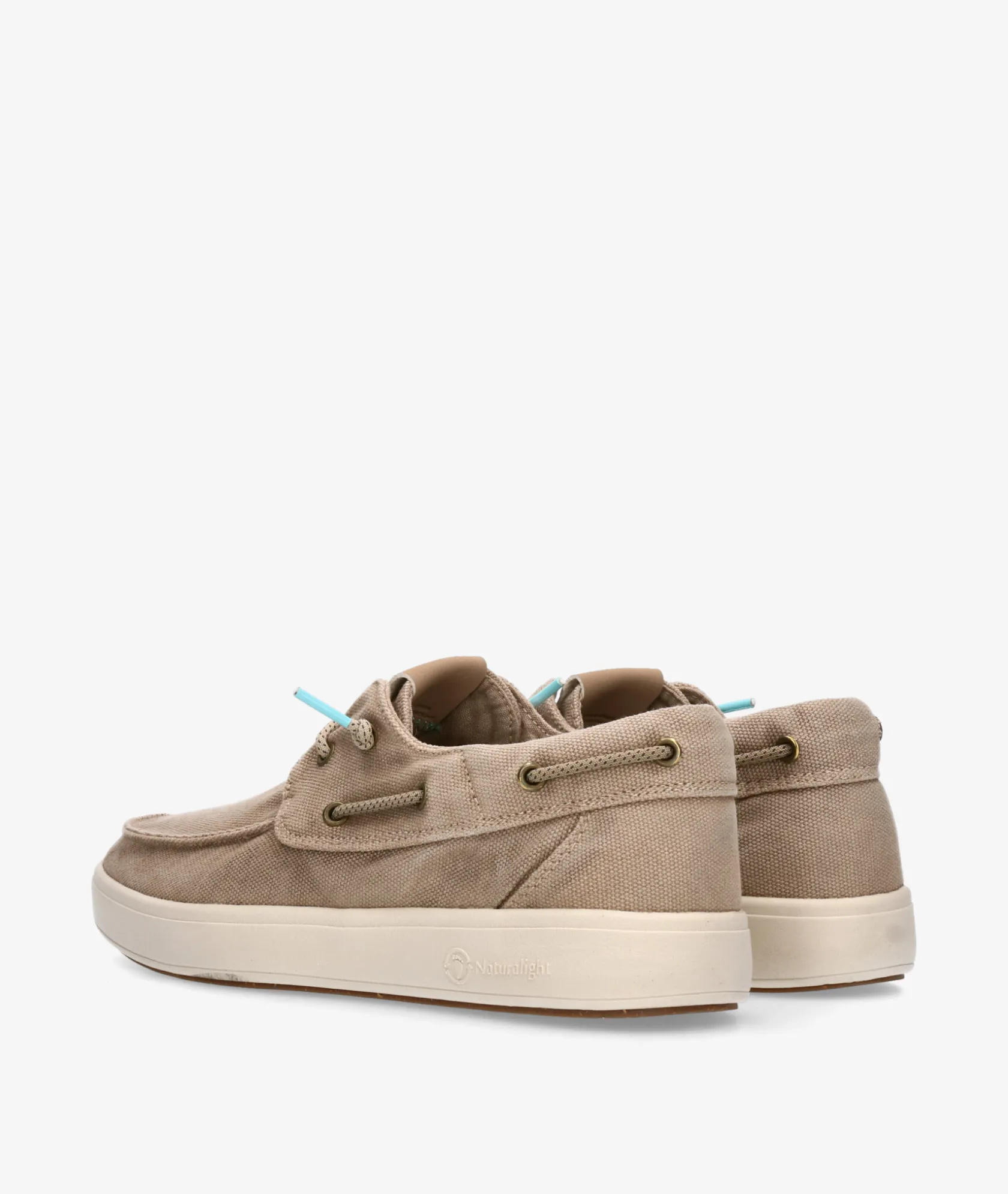 Hombre Natural World Zapatos casual 8413E OSTER en topo