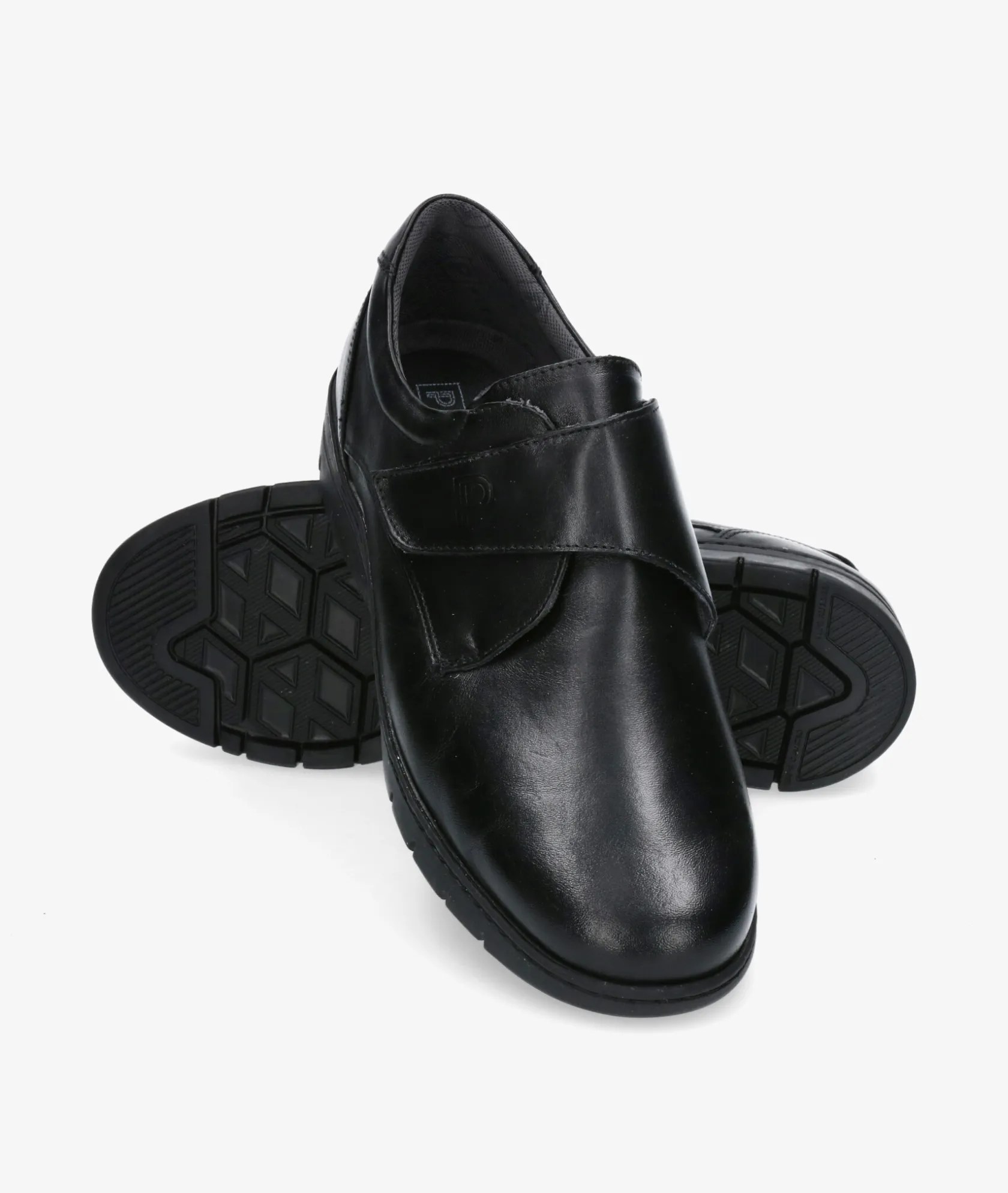 Hombre Pitillos Zapatos casual 113 (4703) (4603) en negro