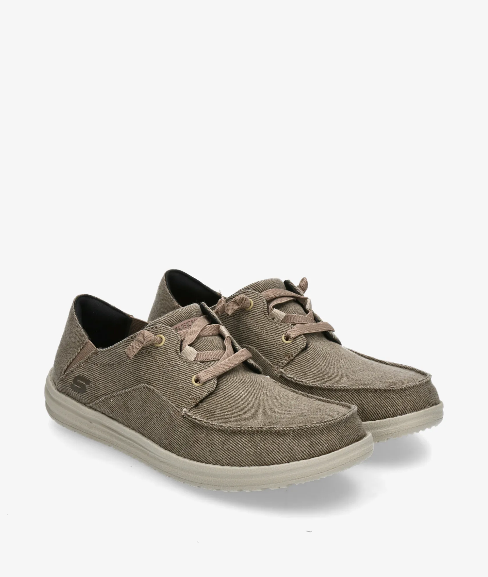 Hombre Skechers Zapatos casual 66384 en topo