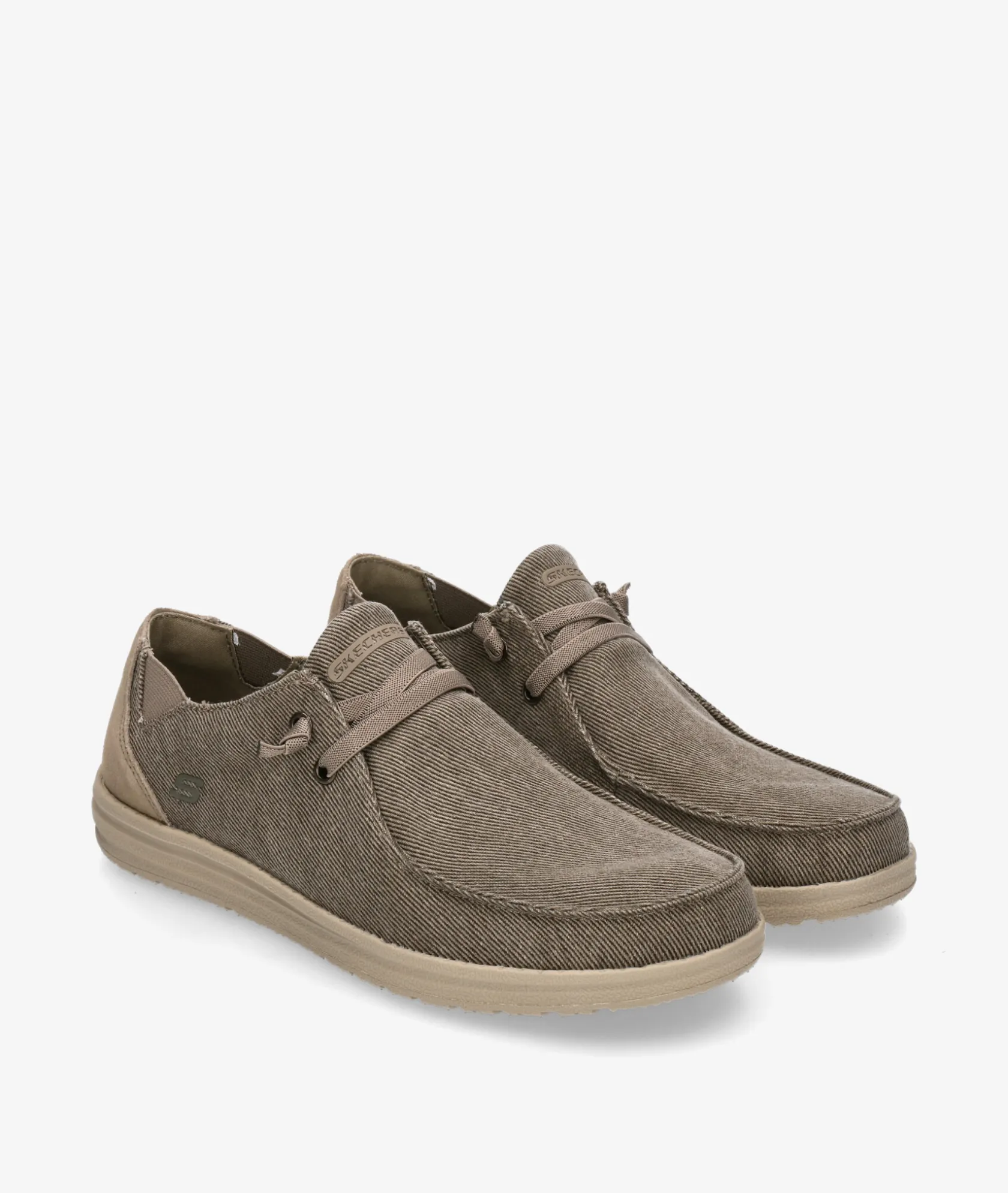 Hombre Skechers Zapatos casual 66387 en topo