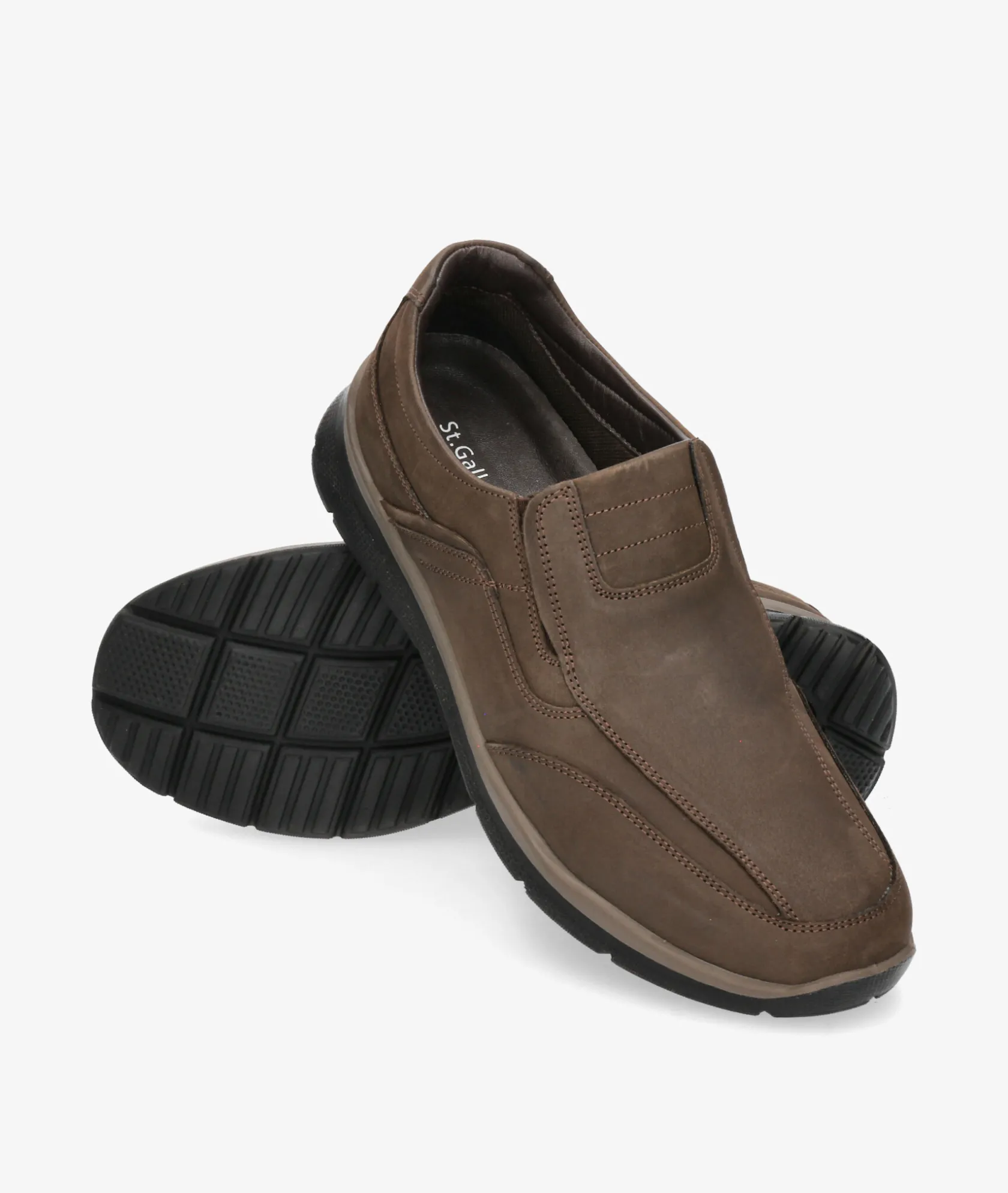 Hombre St Gallen Zapatos casual St. Gallen DINO-08 en marrón