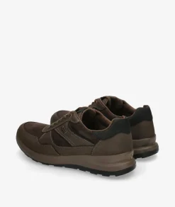 Hombre St Gallen Zapatos casual St. Gallen NETO-03 en nobuck marrón