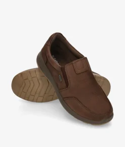Hombre St Gallen Zapatos casual St. Gallen NETO-02 en nobuck marrón