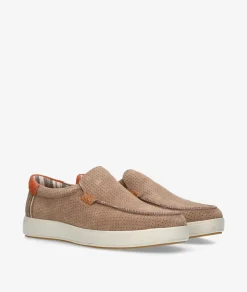 Hombre St Gallen Zapatos casual St. Gallen POLI 05 en serraje taupe