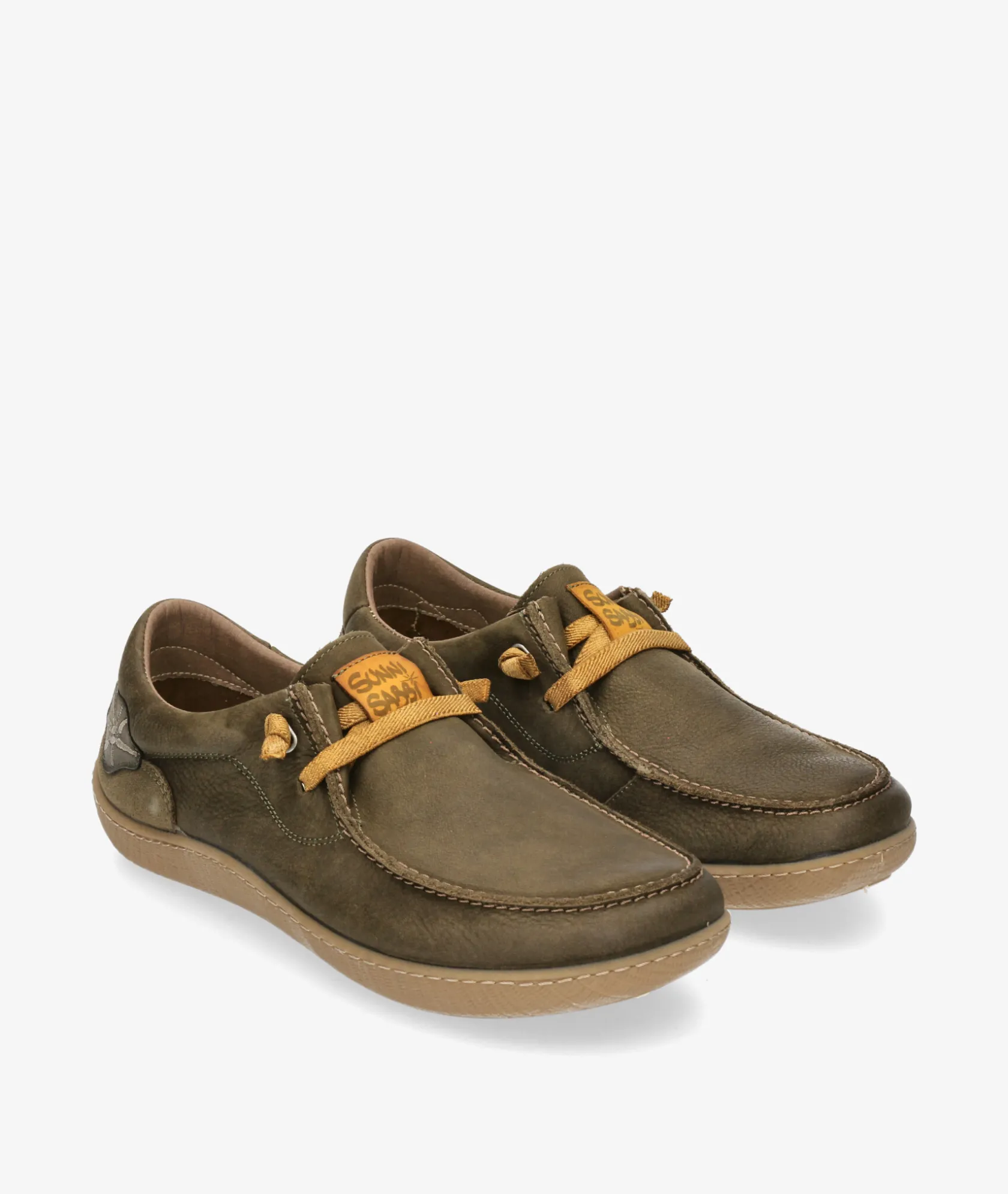 Hombre Sunni Sabbi Zapatos casual NANPO 015 en caki