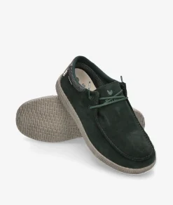 Hombre Walk in Pitas Zapatos casual SAM en serraje kaki