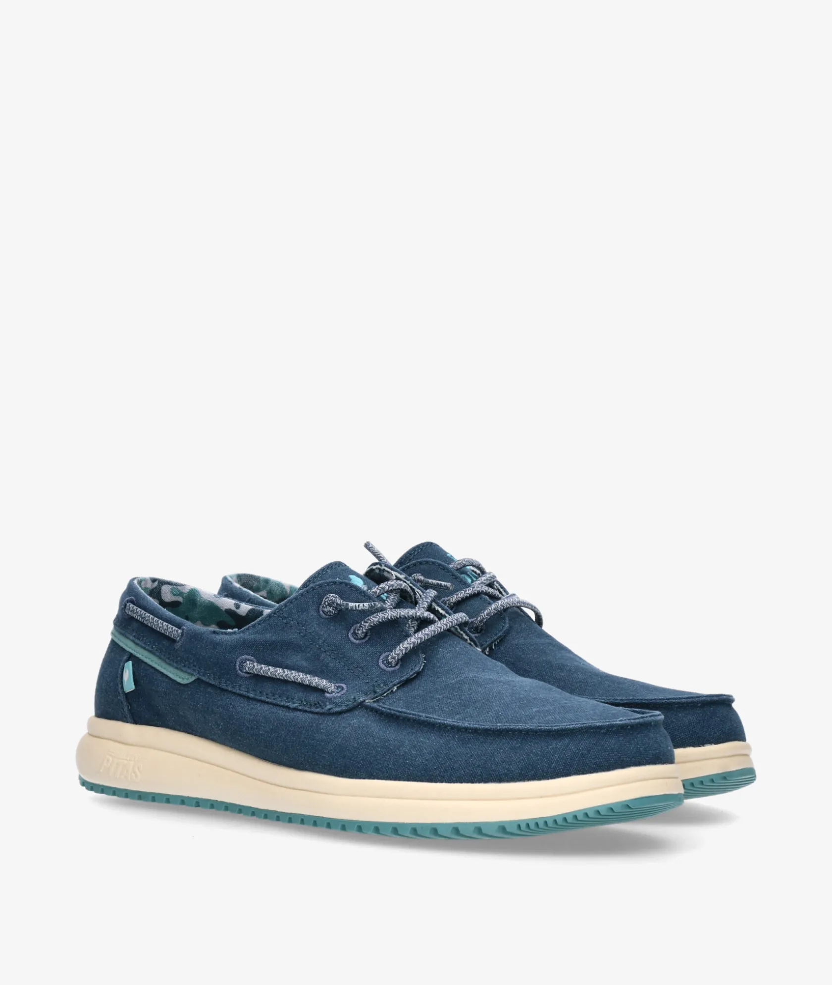 Hombre Walk in Pitas Zapatos casual TULUM en marino