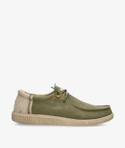 Hombre Walk in Pitas Zapatos casual WP150 RYAN en caki