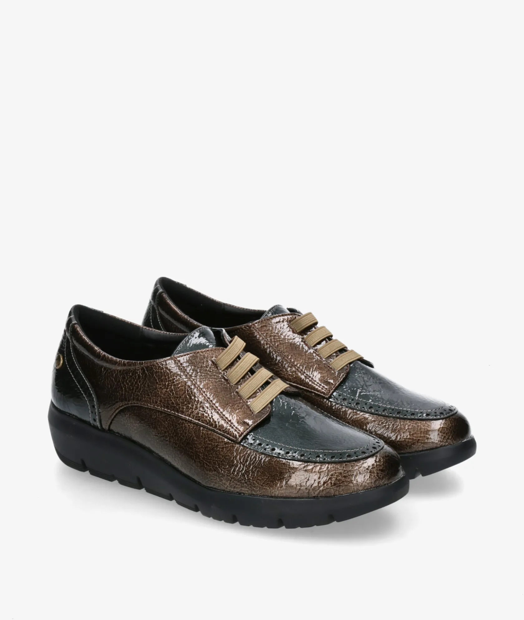 Mujer Amarpies Zapatos confort 29308 en charol