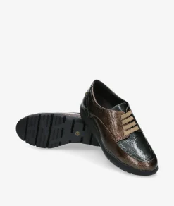Mujer Amarpies Zapatos confort 29308 en charol