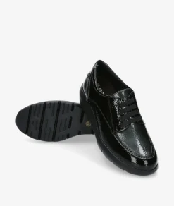 Mujer Amarpies Zapatos confort 29308 en charol