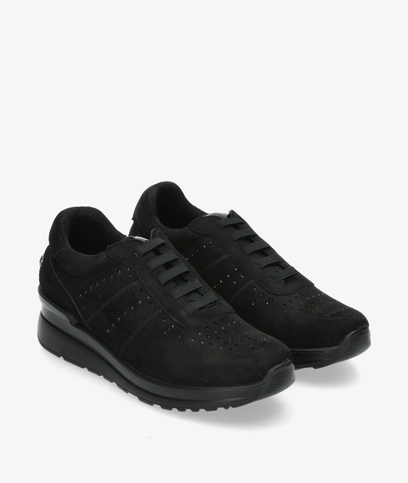 Mujer Amarpies Zapatos confort 27000 en negro