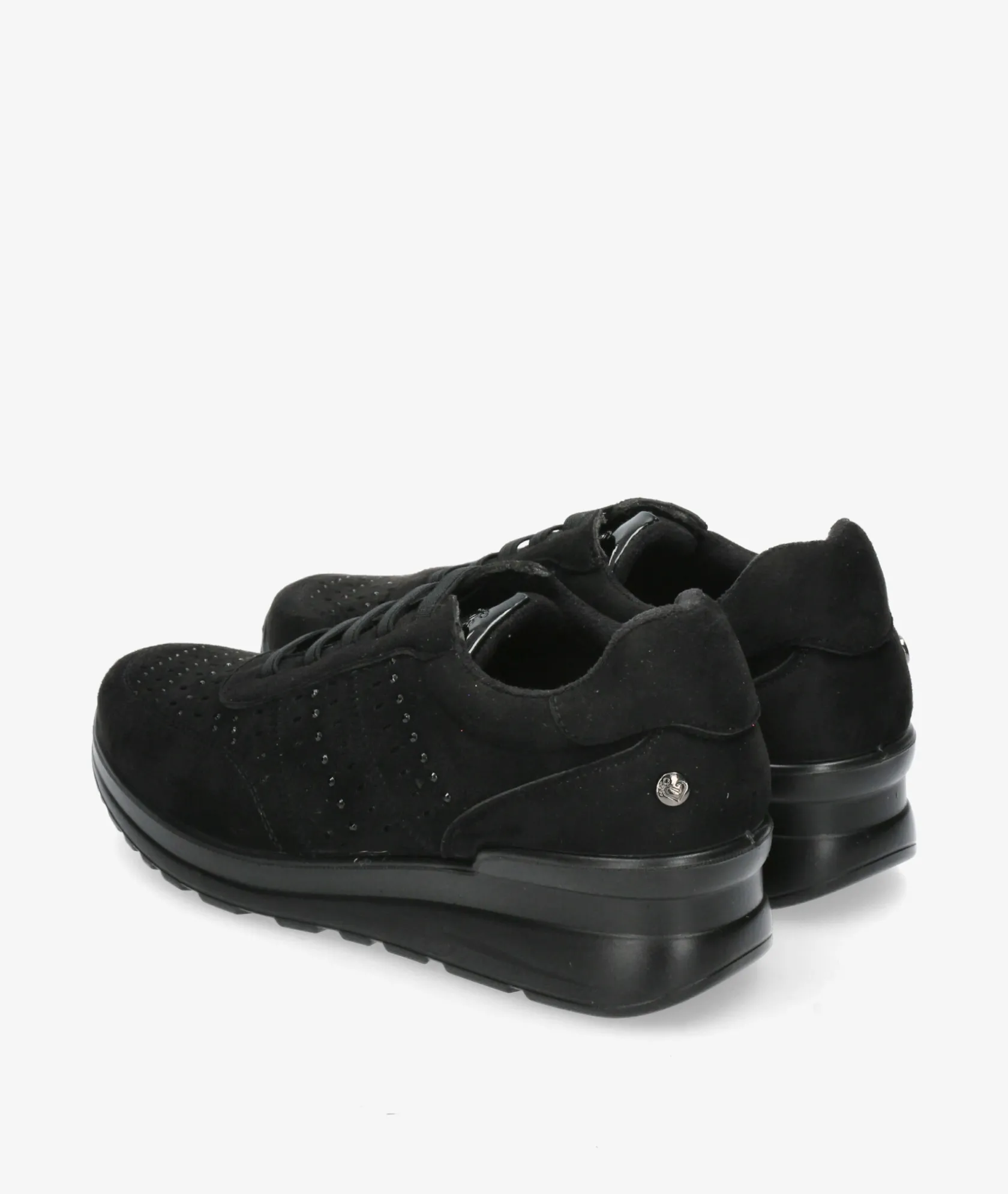 Mujer Amarpies Zapatos confort 27000 en negro