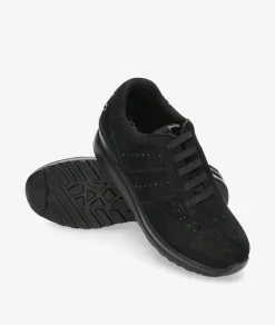 Mujer Amarpies Zapatos confort 27000 en negro