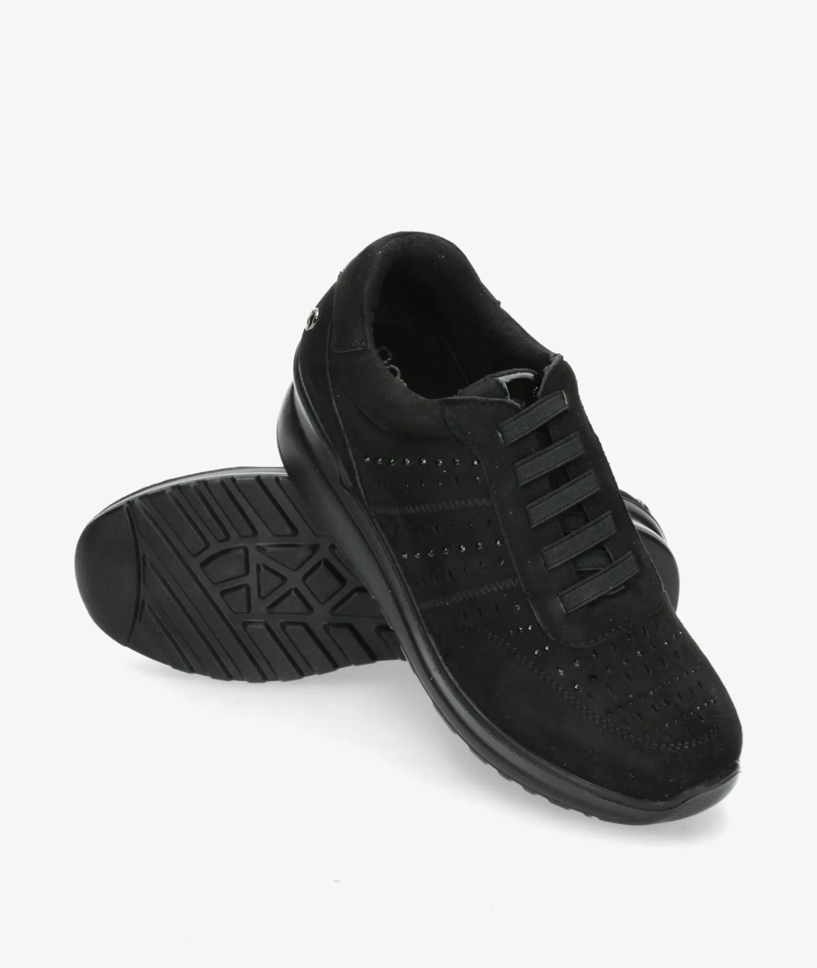 Mujer Amarpies Zapatos confort 27000 en negro
