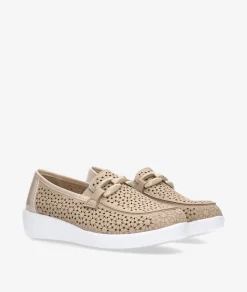 Mujer pabloochoa.shoes Zapatos confort DOCTOR CUTILLAS 38475 en beige