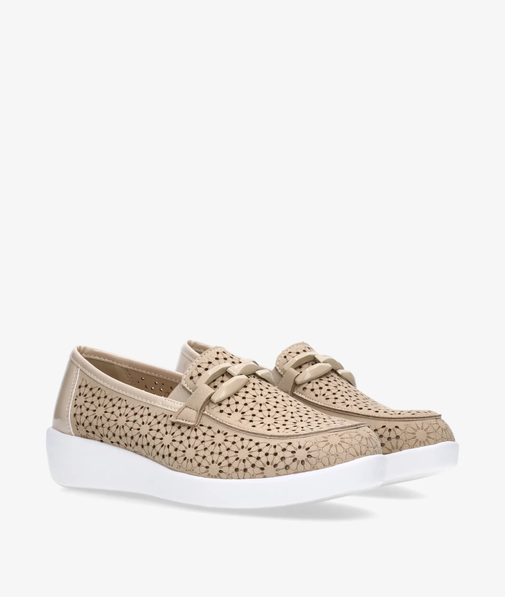 Mujer pabloochoa.shoes Zapatos confort DOCTOR CUTILLAS 38475 en beige
