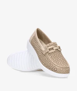 Mujer pabloochoa.shoes Zapatos confort DOCTOR CUTILLAS 38475 en beige