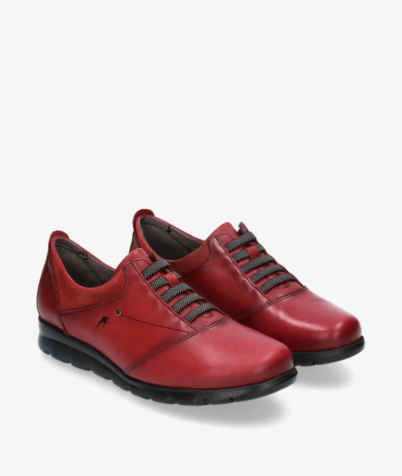 Mujer Fluchos Zapatos confort F0354 en cereza