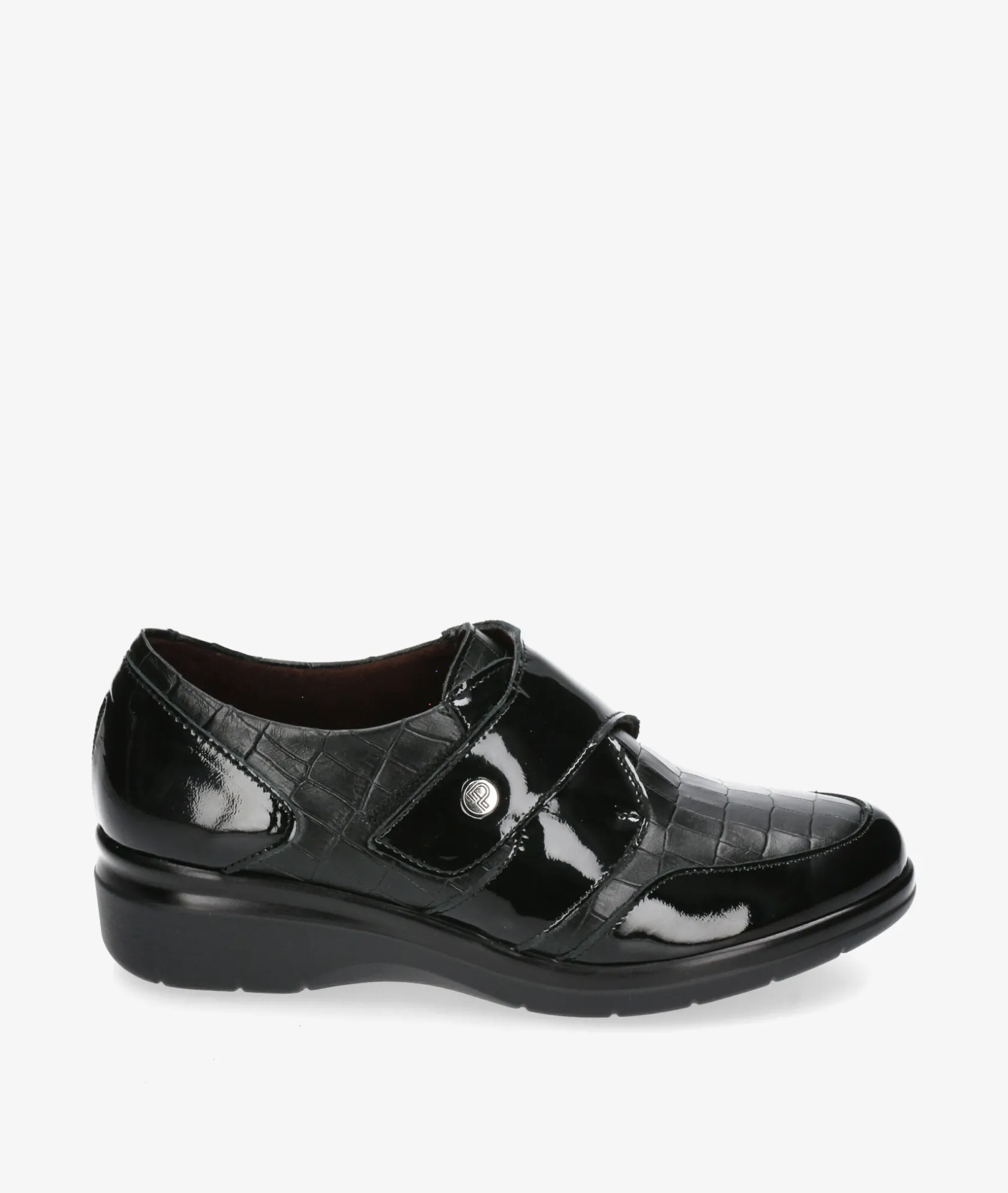 Mujer Pitillos Zapatos confort 10025 en negro