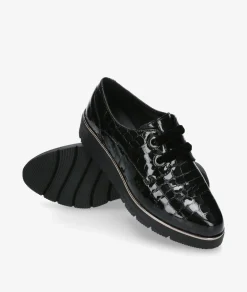 Mujer St Gallen Zapatos confort St. Gallen ADELE 18-10-11727 en coco