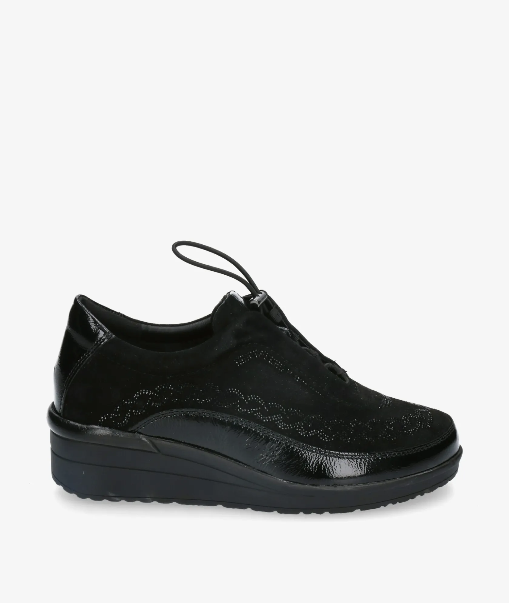 Mujer St Gallen Zapatos confort St. Gallen ALIDA 22-10-20593 en negro