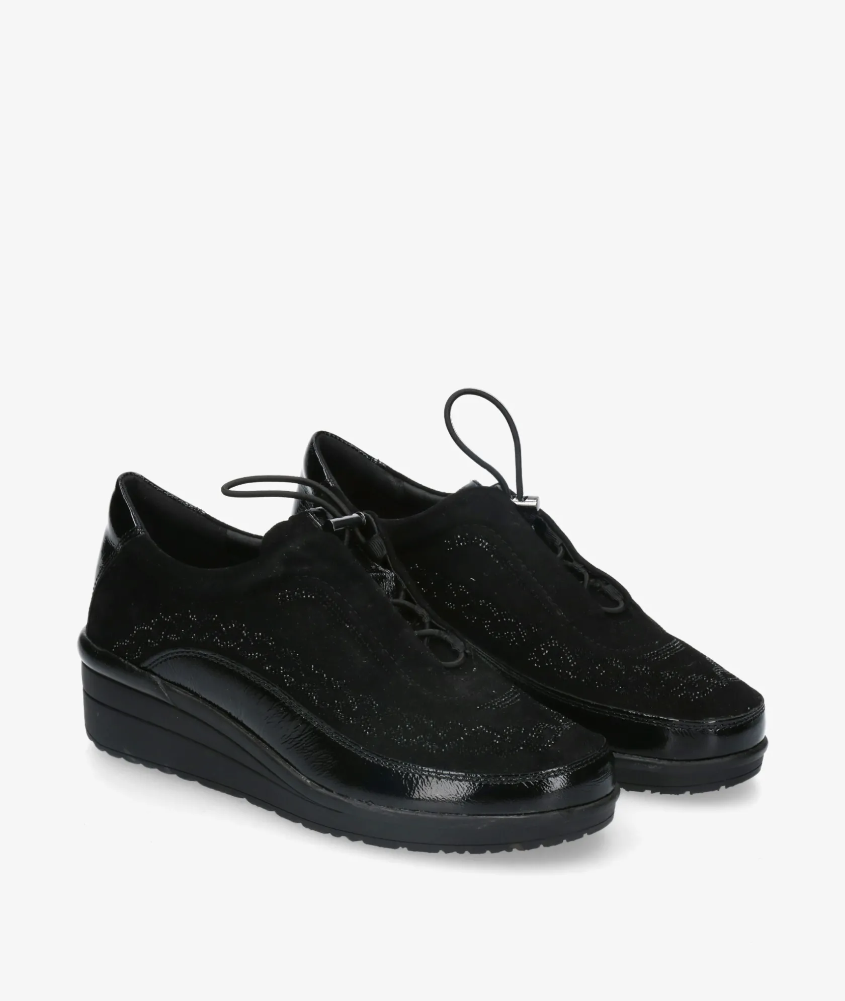 Mujer St Gallen Zapatos confort St. Gallen ALIDA 22-10-20593 en negro