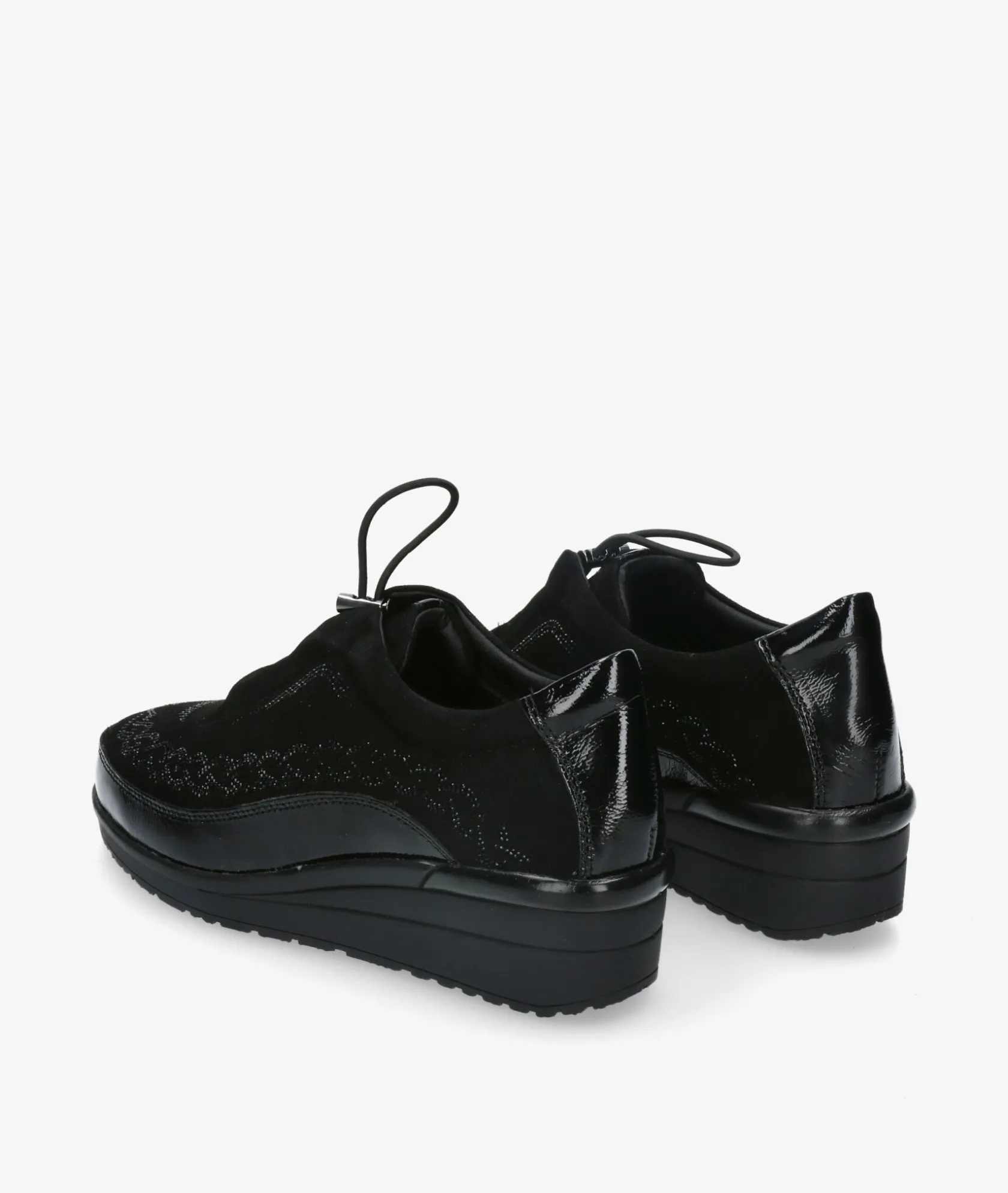 Mujer St Gallen Zapatos confort St. Gallen ALIDA 22-10-20593 en negro