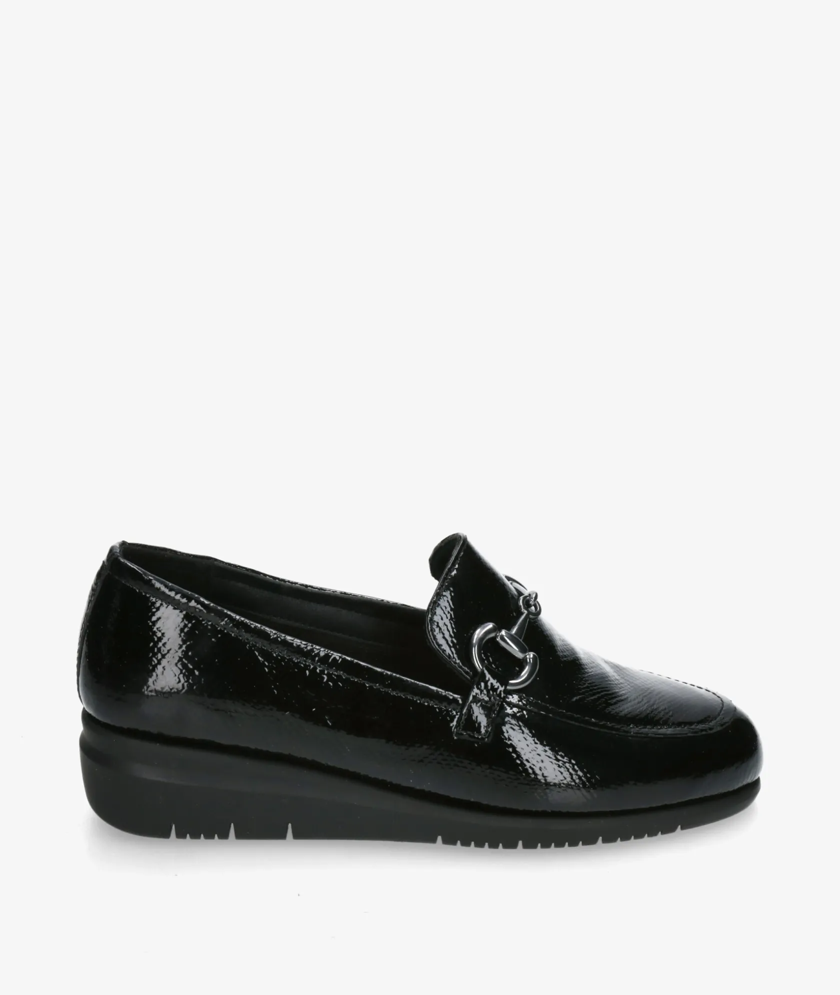 Mujer St Gallen Zapatos confort St. Gallen ESTRIBI 23-05-21771 ART 19541 en charol negro