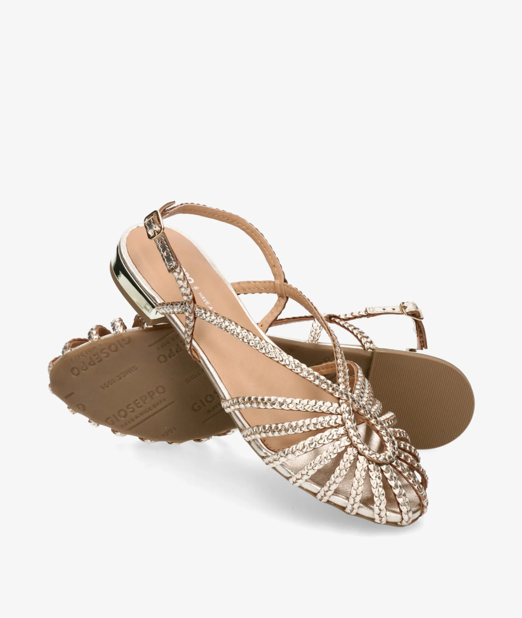 Mujer Gioseppo Zapatos de vestir HINGHAM en oro