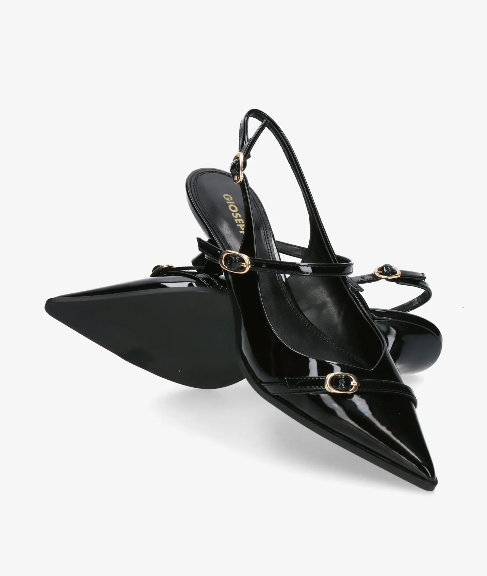 Mujer Gioseppo Zapatos de vestir SABIN en charol negro