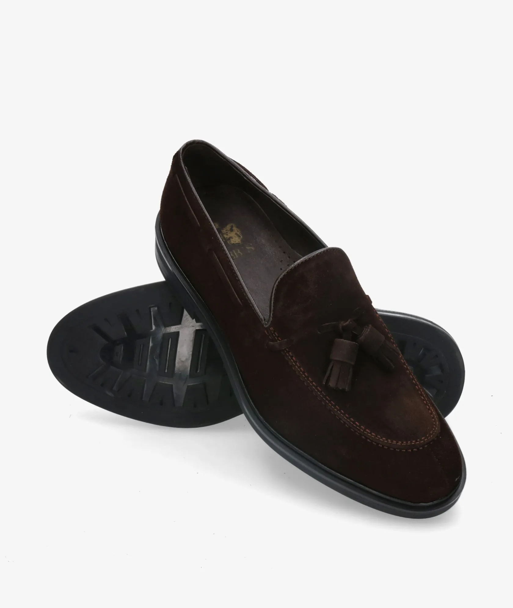 Hombre pabloochoa.shoes Zapatos de vestir HOBBS- DON 10980 en serraje marrón