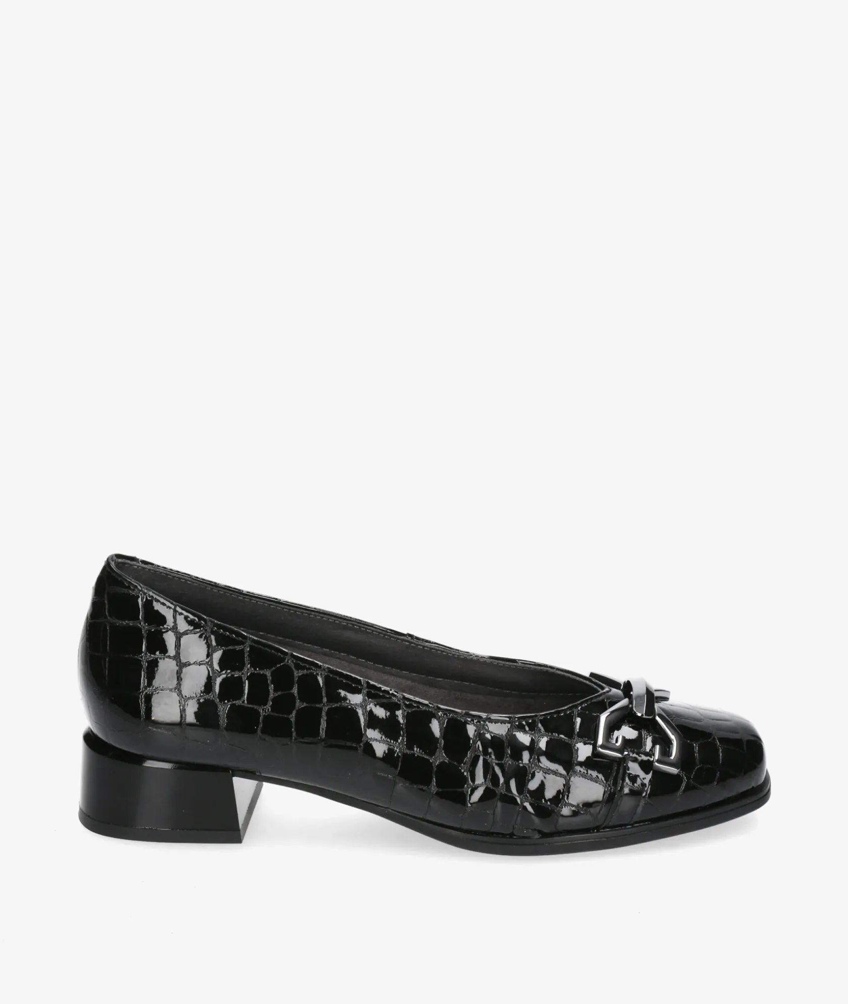 Mujer Pitillos Zapatos de vestir 10113 en charol negro
