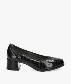 Mujer Pitillos Zapatos de vestir 10120 en charol negro