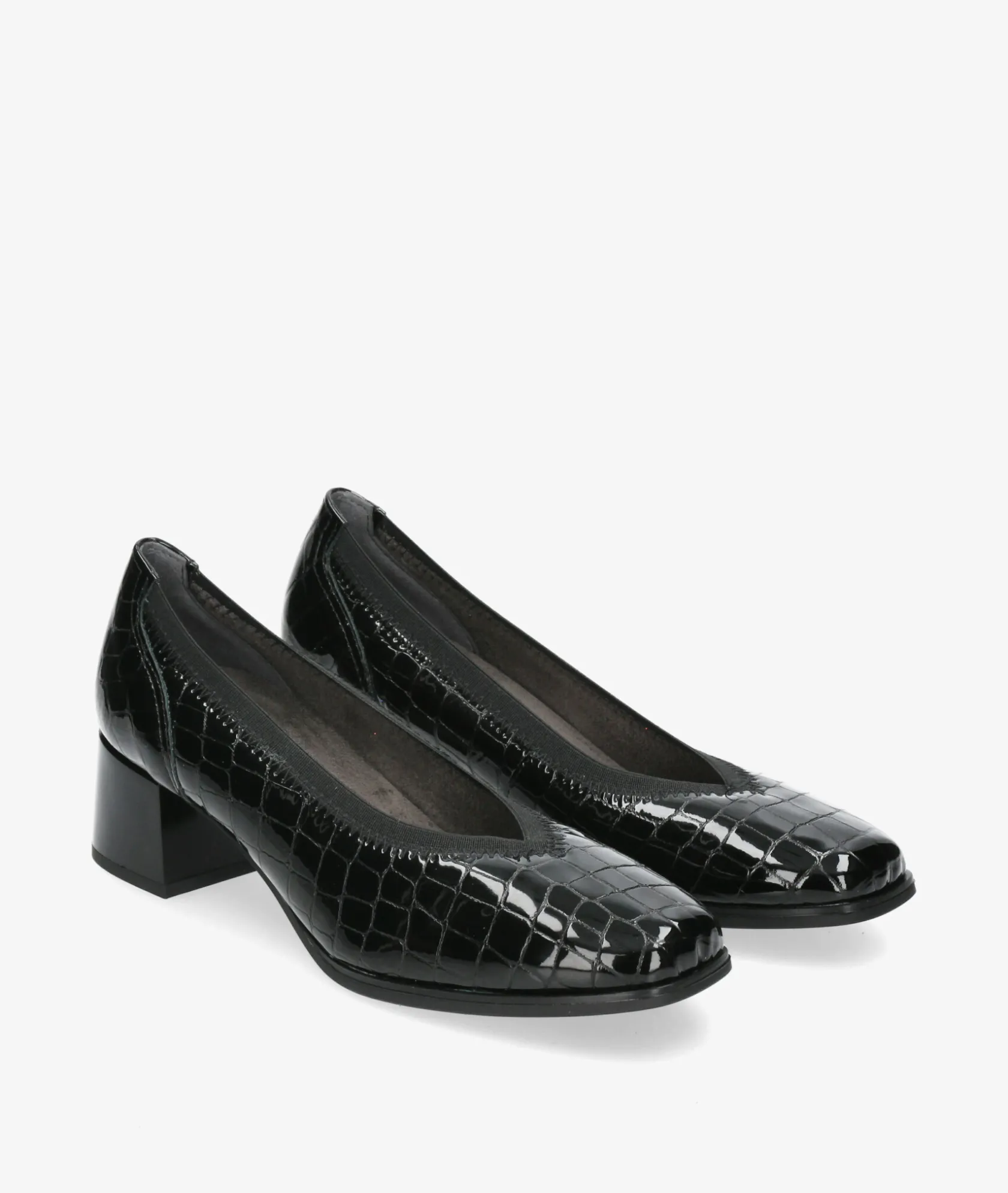 Mujer Pitillos Zapatos de vestir 10120 en charol negro