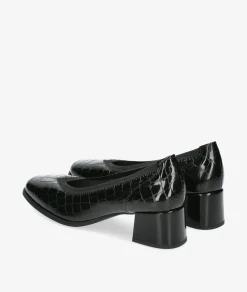 Mujer Pitillos Zapatos de vestir 10120 en charol negro