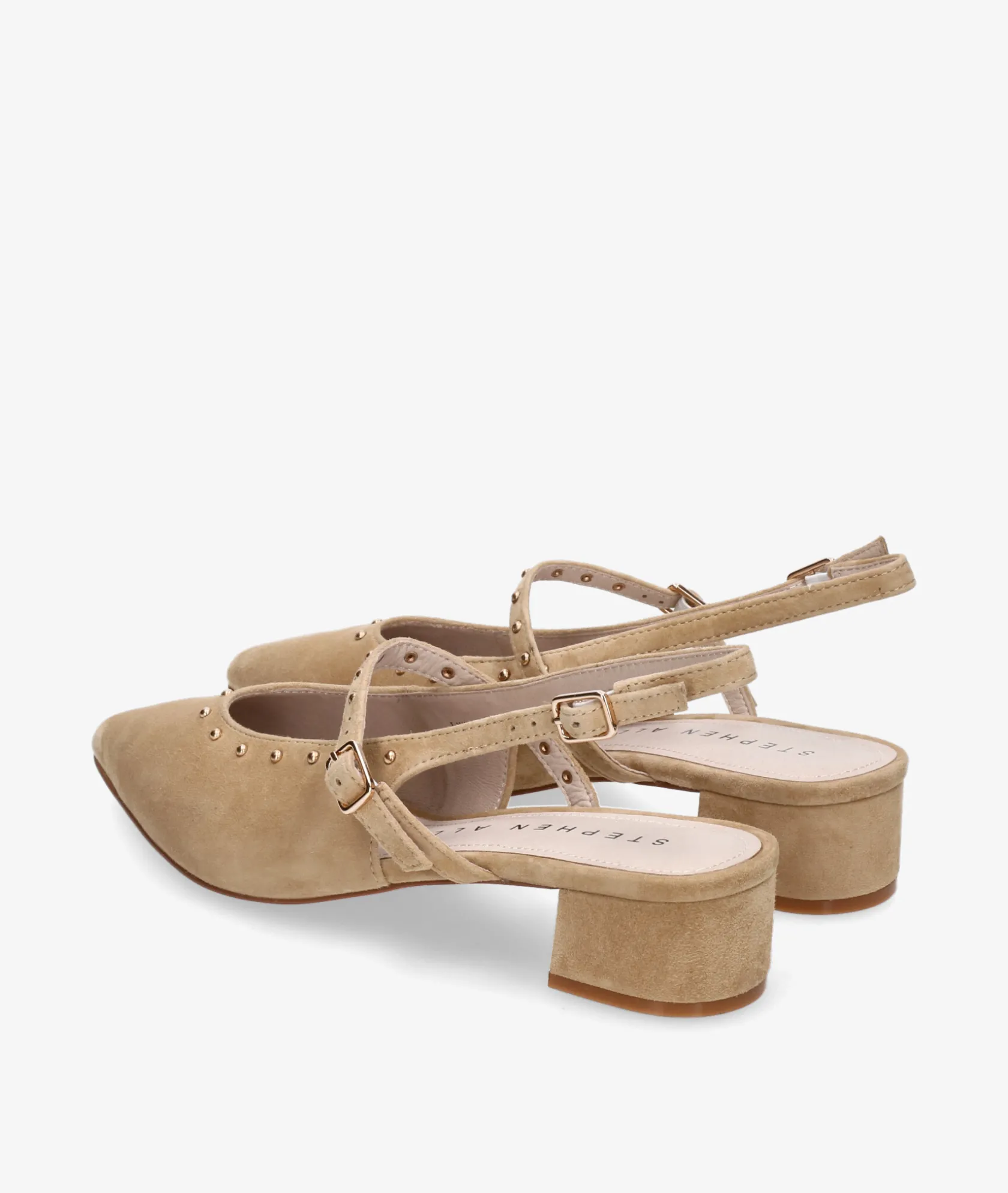 Mujer Stephen Allen Zapatos de vestir LAUR-30 K1943-6 en ante camel