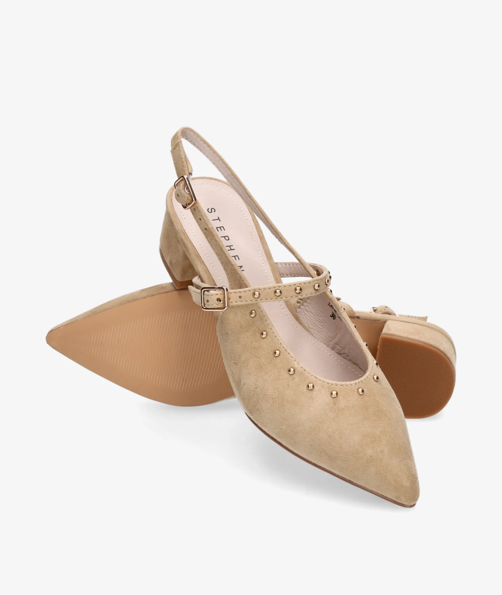 Mujer Stephen Allen Zapatos de vestir LAUR-30 K1943-6 en ante camel